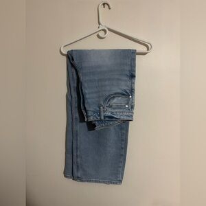 Light Blue Barrel Denim Jeans